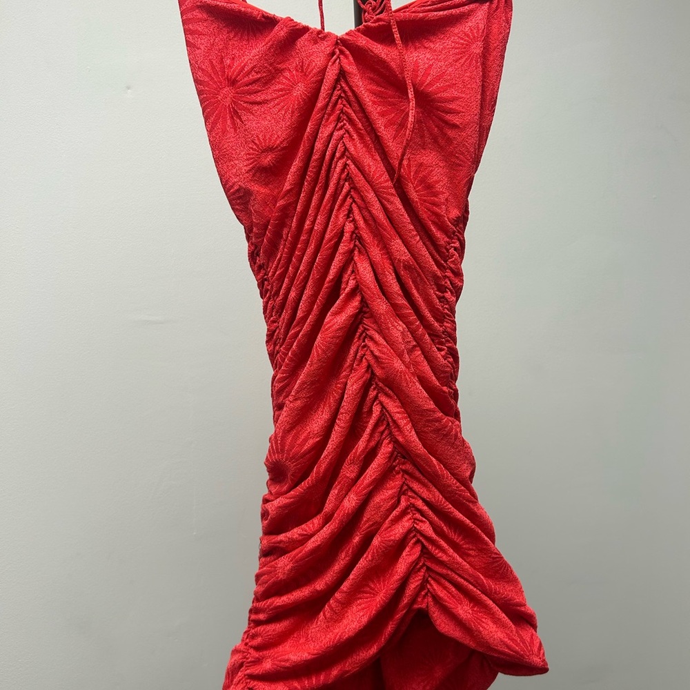 Zara Vibrant Red Dress